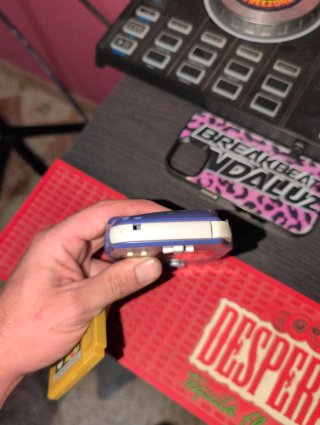 Consola Game Boy Advance Azul con Cartucho