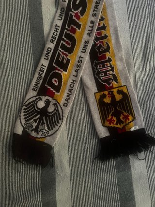 Set 3 Sciarpe Calcio: Man City, Germania, Auxerre