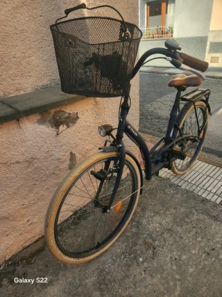 Bicicleta Mujer B-Twin Azul