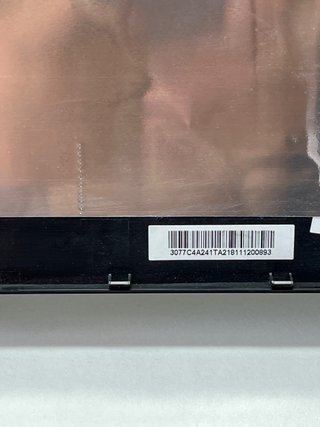 Tapa Trasera Pantalla MSI 17” Negra