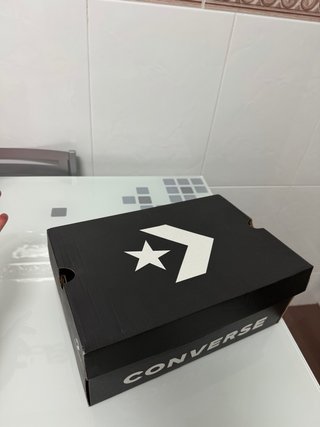 Converse cuña blancas talla 40
