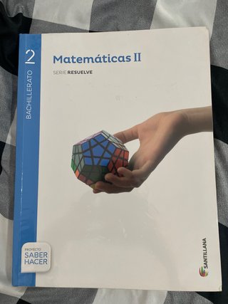 Libros de texto de segundo de bachillerato