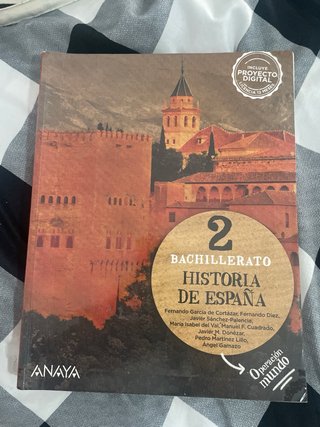 Libros de texto de segundo de bachillerato