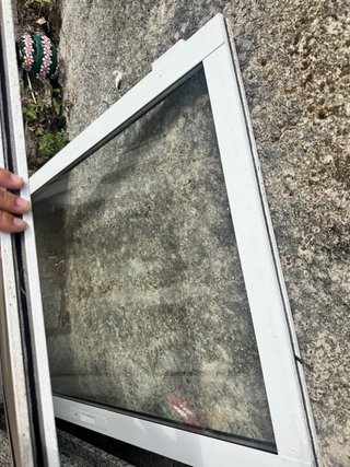 Ventanas correderas dobles con marco