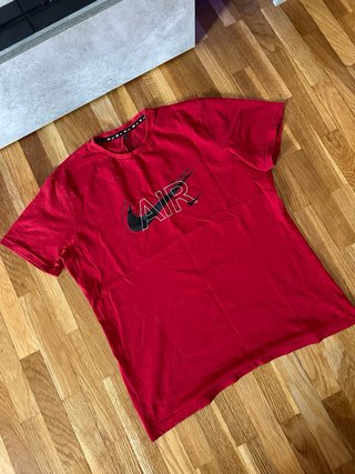 Camiseta Nike Air Roja Talla L