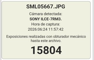 Cámara Sony A7R III