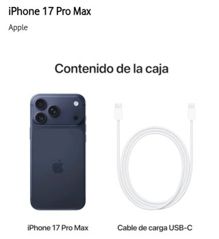 iPhone 17 Pro Max 256GB LIBRE,  Precintado + factu