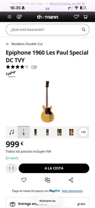 Epiphone Les Paul Special Inspired by Gibson