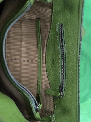 Borsa Tod's Verde Pelle