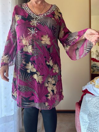 Vestito donna fantasia floreale