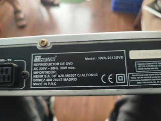 Reproductor DVD Nevir