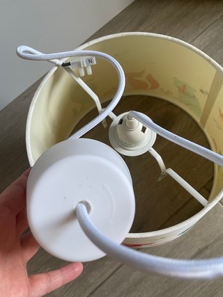 Lámpara infantil de techo con animales