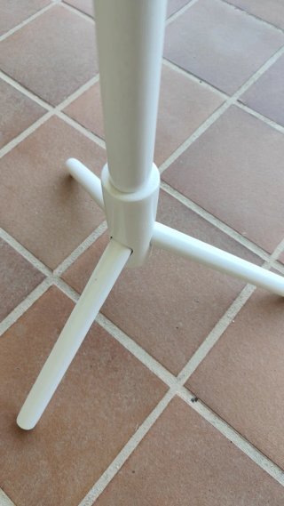 Perchero árbol blanco desmontable