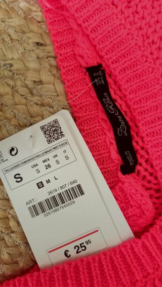 Jersey Zara punto calado