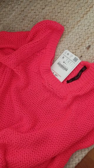 Jersey Zara punto calado