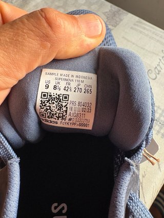 Adidas SUPERNOVAS Stride Azul/Gris