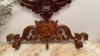 Conjunto de espejo,mueble de entrada, perchero