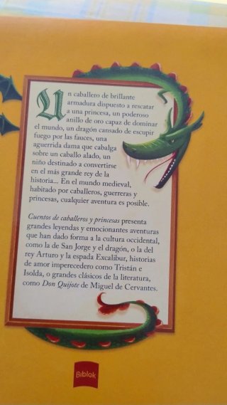 Cuentos de caballeros y princesas