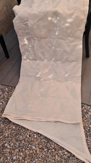 Toldo Vela Poliéster Oxford 4x3m Beige