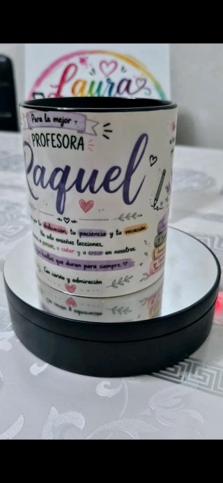 Taza y termos personalizada