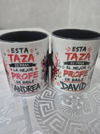 Taza y termos personalizada