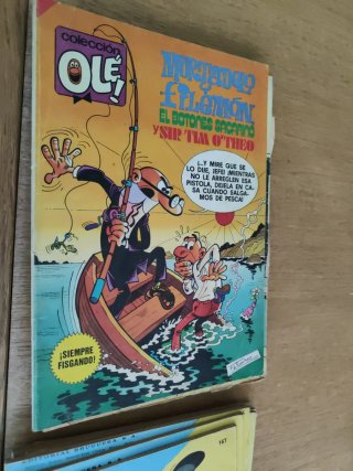12 cómics Colección Olé Mortadelo y Filemón.