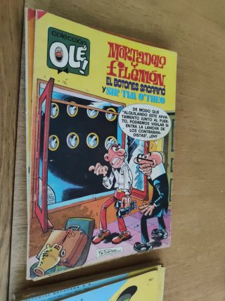 12 cómics Colección Olé Mortadelo y Filemón.