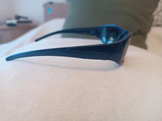 Gafas de sol azules niños disfraz Guppy