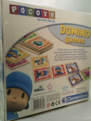 Pocoyó Dominó games Pato Elly Lula Clementoni