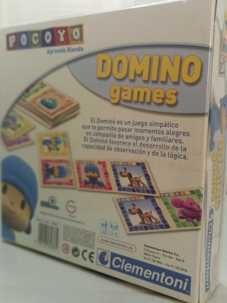 Pocoyó Dominó games Pato Elly Lula Clementoni