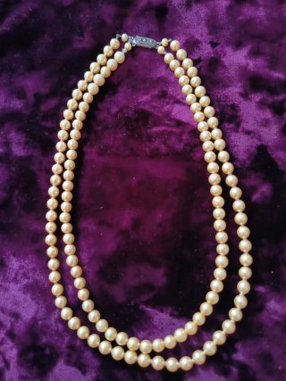 Pulsera perlas collar, pendientes