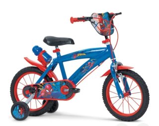 Bicicleta Spiderman Azul y Roja