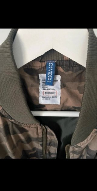 Chaqueta Bomber Camuflaje H&M