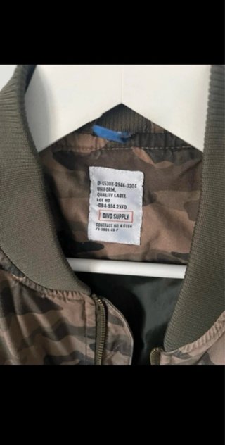 Chaqueta Bomber Camuflaje H&M