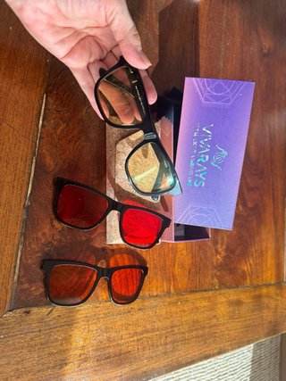 Gafas Vivarays  3 Lent groc / taronja / vermell