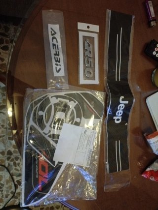 Pegatinas Jeep, Acerbis, R50, Zontes