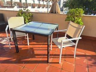 Mesa y 2 Sillas Terraza