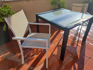 Mesa y 2 Sillas Terraza