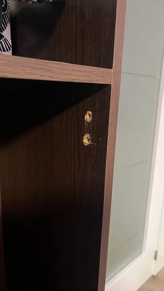 Mueble auxiliar salón madera