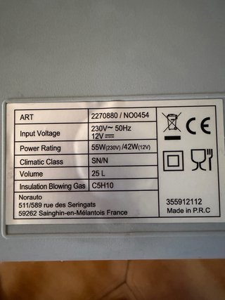Nevera Eléctrica Norauto
