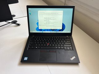 Ordenador portátil Lenovo Think Pad T470s 256SSD