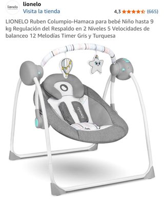 Columpio Hamaca Bebé Lionelo Ruben