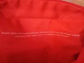Neceser Clarins Rojo