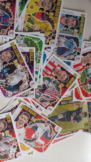 Lote 47 Cromos Liga 2018/2019 – Buen Estado –