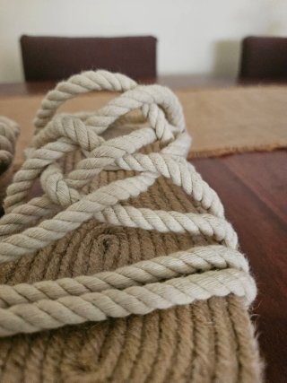 Sandalias plataforma esparto
