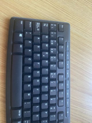 Teclado y Ratón Logitech Inalámbricos Negro