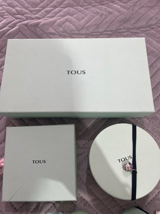 Cajas y bolsas joyas Tous / varias medidas