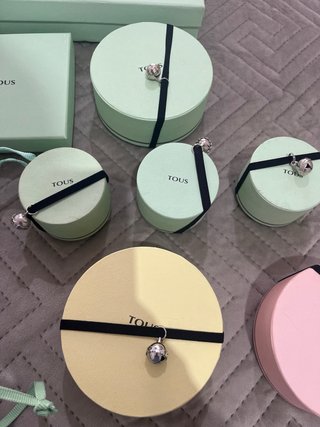 Cajas y bolsas joyas Tous / varias medidas