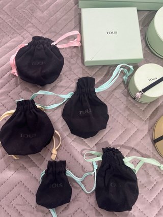 Cajas y bolsas joyas Tous / varias medidas