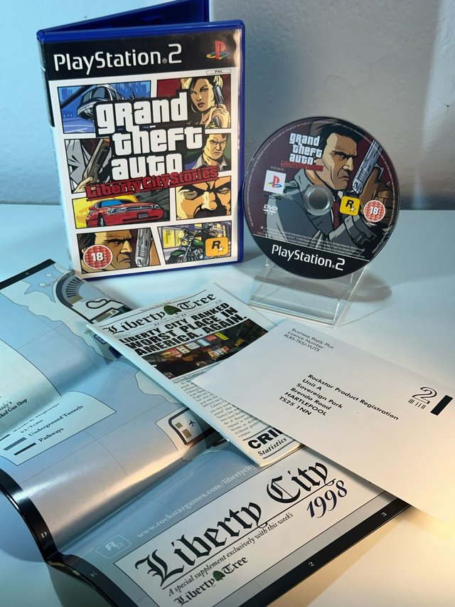 Grand Theft Auto: Liberty City Stories PS2 - UK
